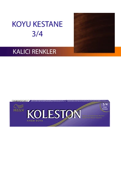 LitaeTrend Single Tüp Boya Saç Boyası Koyu Kestane 3/4 ürün görseli 1