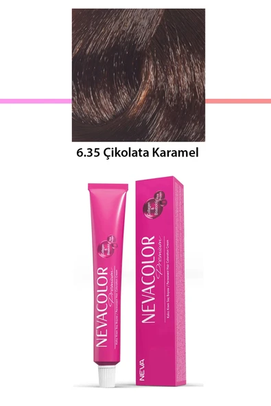 LitaeTrend Premium 6.35 Çikolata Karamel - Kalıcı Krem Saç Boyası 50 g Tüp ürün görseli 1
