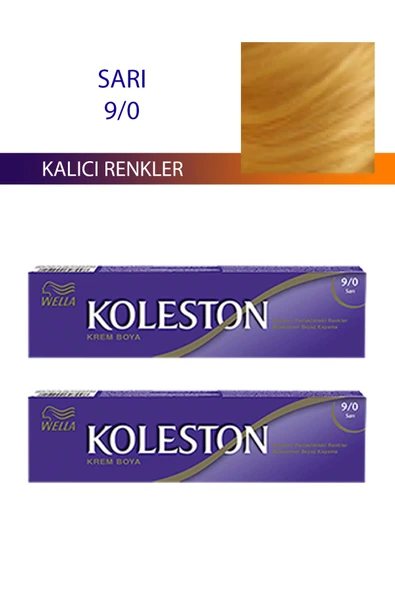 LitaeTrend 2 Adet Single Tüp Boya Saç Boyası Sarı 9/0 ürün görseli 1