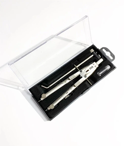 Supertrend Hassas Ayarlı Uzatma Ayaklı Pergel Seti No:1737 ürün görseli