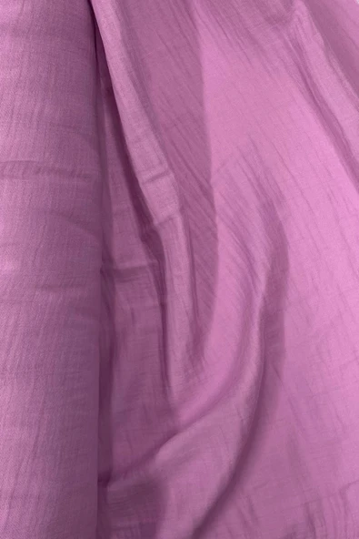 LitaeTrend Çok Amaçlı Müslin Pamuklu Bebek Örtü ve Battaniye Kumaşı Müslin Bez Leylak - Resim 2