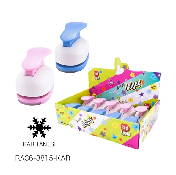 Supertrend Büyük Boy Şekilli Delgeç Şekilgeç 1.5'' (3.8 cm.) KAR TANESİ - 1