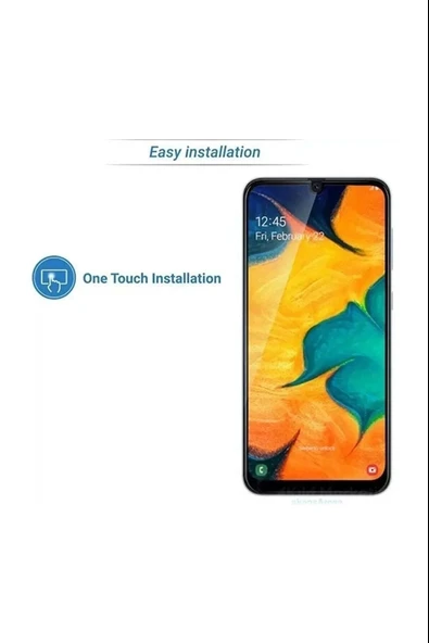 LitaeTrend Samsung A30 Uyumlu 9d Tam Kaplayan Parmak Izi Bırakmayan Ekran Koruyucu Film - Resim 4
