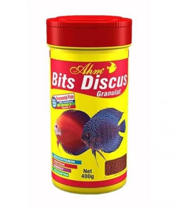 Ahm Bits Discus Granulat Balık Yemi 1000 ml