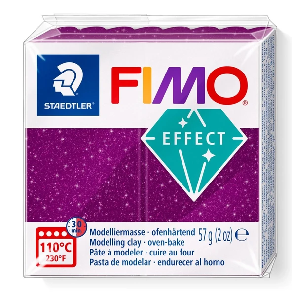 Supertrend Fimo Effect Polimer Kil 602 Galaxy Purple ürün görseli