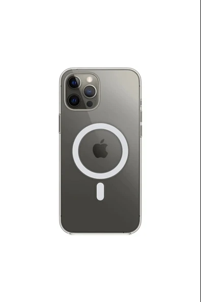 LitaeTrend Iphone 13 Pro Kılıf Kamera Lens Korumalı Magsafe Destekli Şeffaf Darbe Emici Sert Kapak - 2