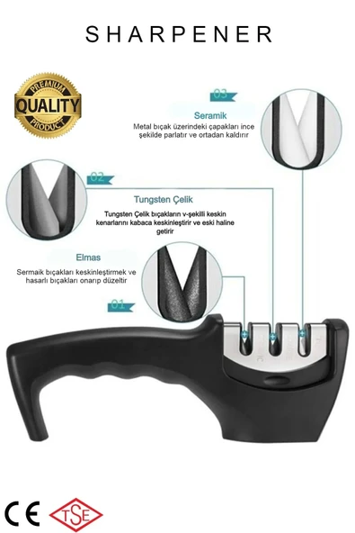 LitaeTrend Profesyonel Bıçak Bileyici Sm-015 - Resim 5