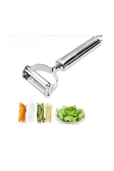 LitaeTrend Metal Saplı Çift Taraflı Meyve Sebze Soyacağı 1705A Zqb ürün görseli