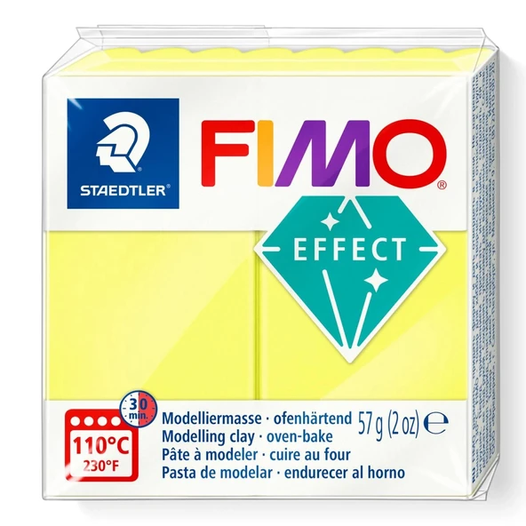 Supertrend Fimo Effect Polimer Kil 101 Neon Yellow ürün görseli