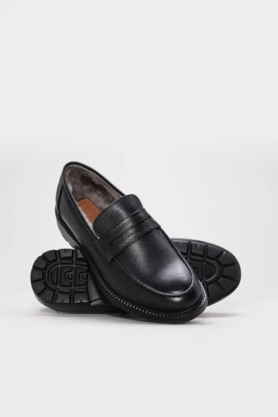 Hakiki Deri  Erkek Klasik Ayakkabı 214KMA4091 - Resim 3