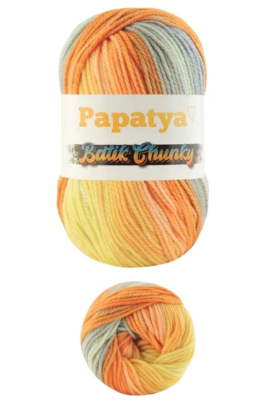 LitaeTrend 5 Adet Batik Chunky Örgü İpi Yünü Tüm Kıyafetlere Uygun - 108 - Resim 2