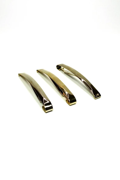 LitaeTrend 3 Adet Metal Klasik Saç Tokası Orijinal 9 cm - 1