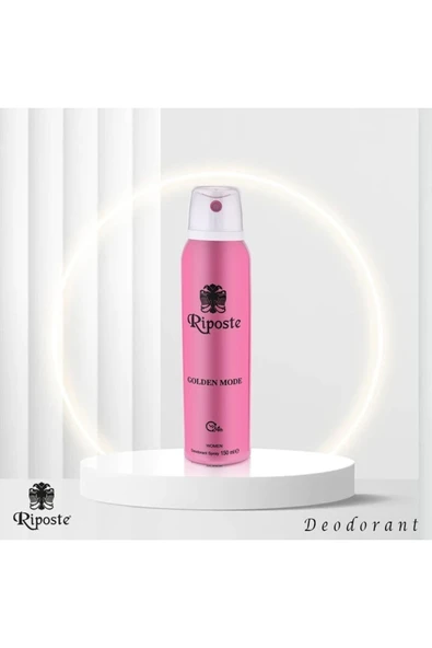 LitaeTrend Riposte 24 Saat Etkili Kadın Deodorant -  Golden Mode - 150 Ml ürün görseli 1