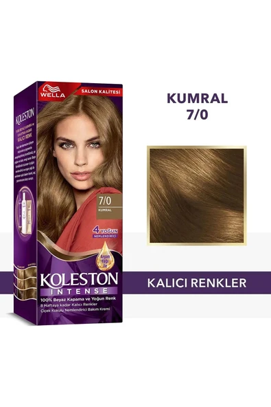 LitaeTrend Koleston Intense Saç Boyası 7/0 Kumral - Salon Kalitesi ürün görseli 1