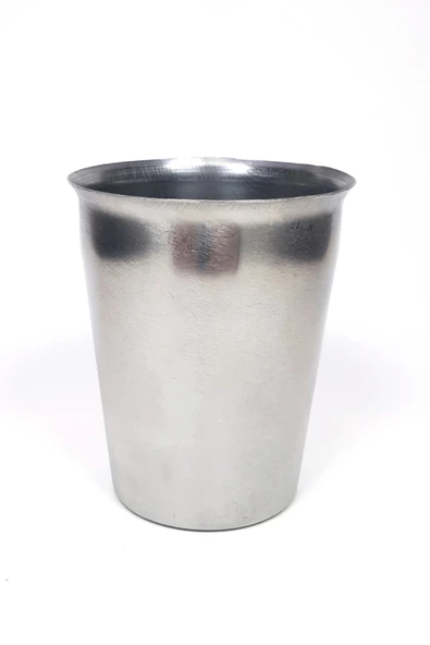 LitaeTrend 6 Adet Paslanmaz Çelik Krom Bardak 9 x 7,5 x 5,5cm - 3