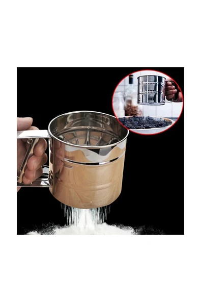 LitaeTrend Metal Un Eleği Küçük Boy 1015-K - Resim 2