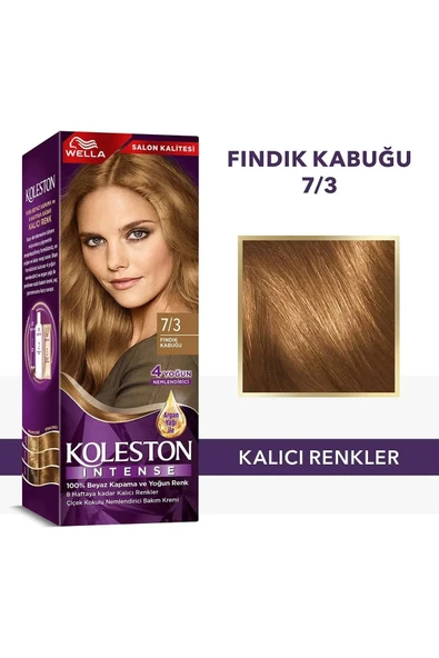 LitaeTrend Koleston Intense Saç Boyası 7/3 Fındık Kabuğu - Salon Kalitesi ürün görseli 1