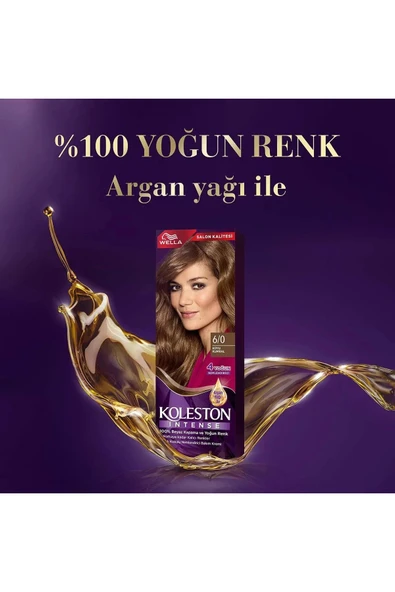LitaeTrend Koleston Intense Saç Boyası 6/0 Koyu Kumral - Salon Kalitesi - Resim 6