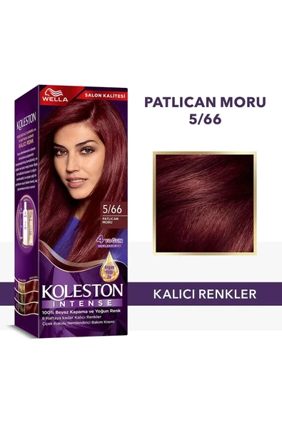 LitaeTrend Koleston Intense Saç Boyası 5/66 Patlıcan Moru - Salon Kalitesi ürün görseli 1