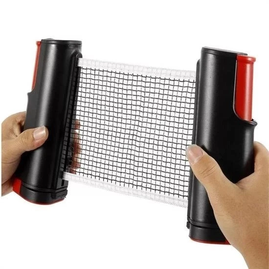BUFFER® Teleskopik Taşınabilir Kaymaz Ping Pong Masa Tenisi Filesi Aparatı - Resim 7