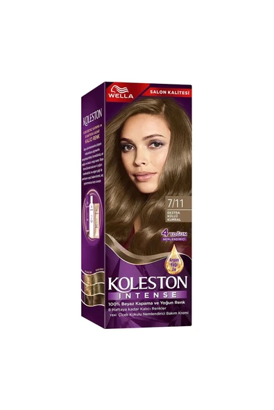 LitaeTrend Koleston Intense Saç Boyası 7/11 Ekstra Küllü Kumral - Salon Kalitesi - Resim 3