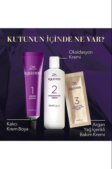 LitaeTrend Koleston Intense Saç Boyası 5/1 Ekstra Küllü Kahve - Salon Kalitesi - Resim 2