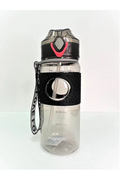 LitaeTrend Vagon Life 600 ml Suluk VGN2236 Matara Karma Renk ürün görseli 1