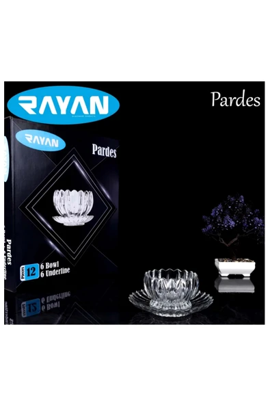 LitaeTrend Rayan Pardes 6'lı Çerez Seti - 1