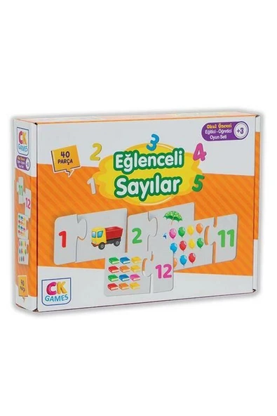 LitaeTrend Eğitici Oyun Seti Eğlenceli Sayılar 40 Parça - 1
