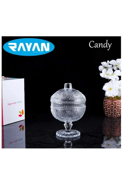 LitaeTrend Rayan Candy Ayaklı Şekerlik Lokumluk - 1