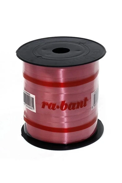 LitaeTrend Vagon Rabant Ambalaj Rafyası 200 M. Hologram Kırmızı - 1