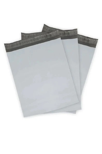 LitaeTrend Cepsiz Küçük Boy Kargo Poşeti 24x30+5 cm - 100 Adet (40+40=80 Mikron) - 2