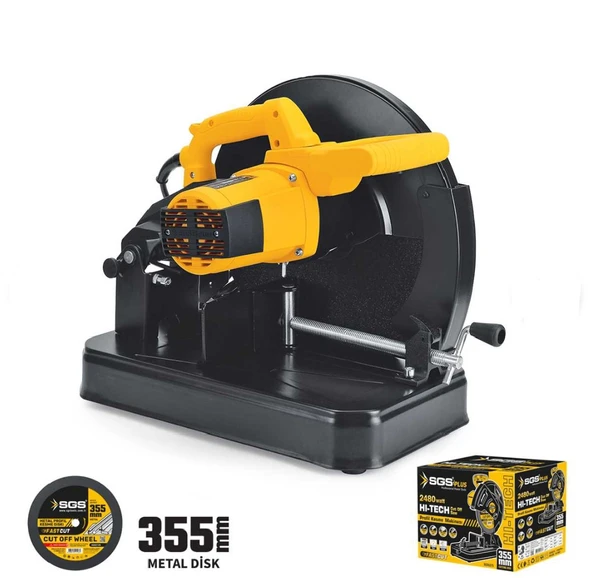 SGS PROFESYONEL METAL KESME MAKİNESİ 355MM 2480 WATT - 3