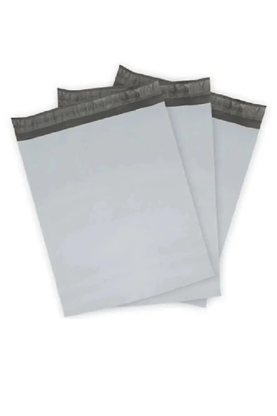 LitaeTrend Cepsiz Battal Boy Kargo Poşeti 45x55+5 cm - 100 Adet (40+40=80 Mikron) - 2
