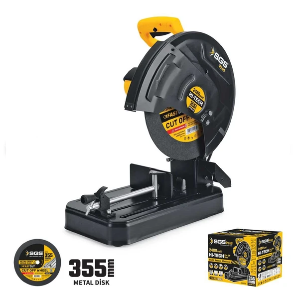 SGS PROFESYONEL METAL KESME MAKİNESİ 355MM 2480 WATT
