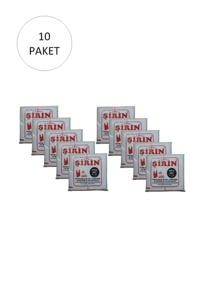 LitaeTrend Beyaz Kalın Atlet Poşet Orta Boy 28x50 Cm 1 Kg 10 Paket (Takriben 750 Adet) ürün görseli 1