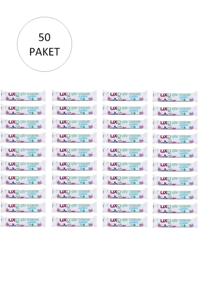 LitaeTrend J-250 Jumbo Boy Çöp Torbası 80 x 110 cm 10 Lu Rulo x 50 Paket = 500 Adet (Mavi) ürün görseli 1