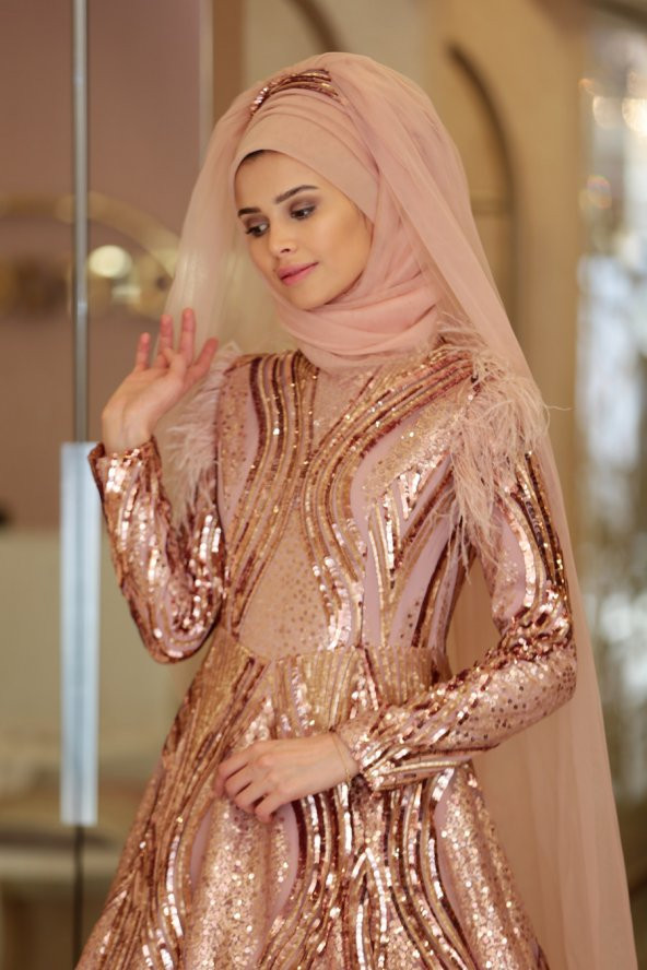 Gamze Özkul - Zerya Abiye - Pudra - 2