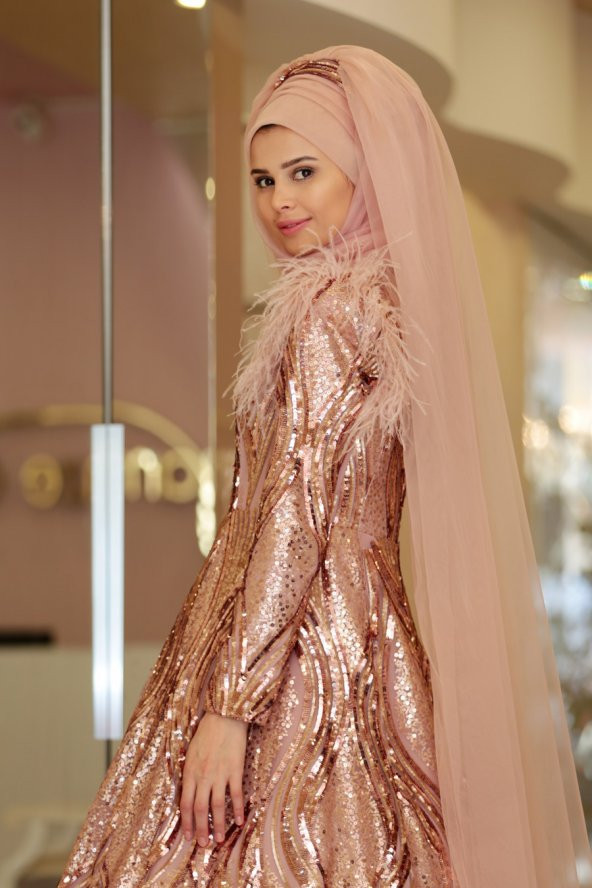 Gamze Özkul - Zerya Abiye - Pudra - 3