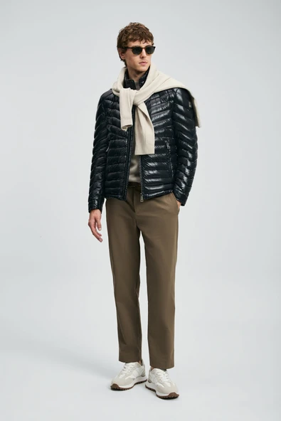 Lufian 112120238 Luc Kaz Tüyü Erkek Mont - Resim 6