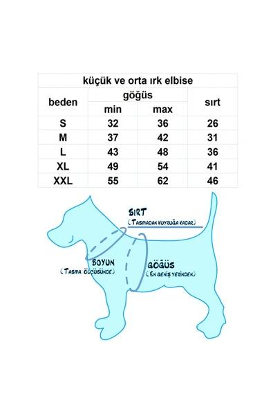MAXSTYLESPET Varaklı Tütü Pet Elbise - Krem Beyaz Köpek Ve Kedi Kıyafeti - Resim 4