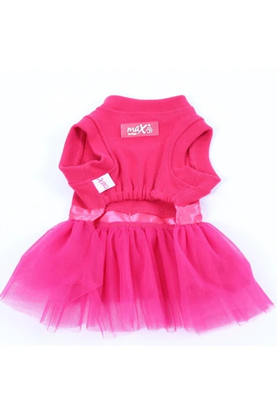 MAXSTYLESPET Kedi Köpek Kıyafeti - Prenses Kalp Tütü Elbise - Resim 5