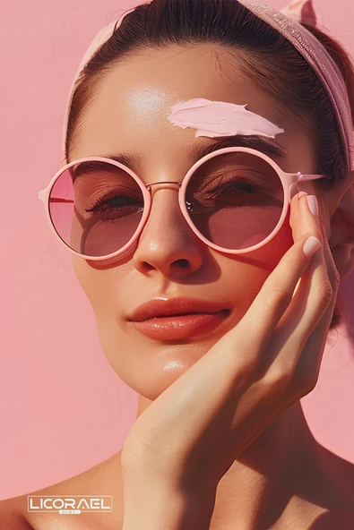 Licorael Dubai Pembe Güneş Kremi,Mavi Işık Korumalı, Aydınlatıcı Ton Eşitleyici 50ml - Resim 5