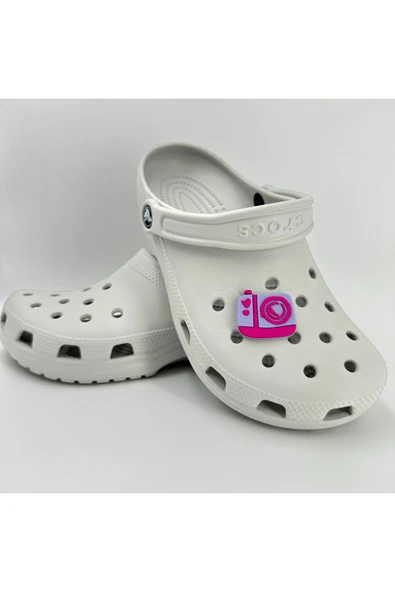 Crocs Terlik Süsü ve Aksesuarı , Çanta Süsü – Jibbitz 3D Büyük Boy Stich Foroğraf Makinaso Figür Aksesuar - Resim 4