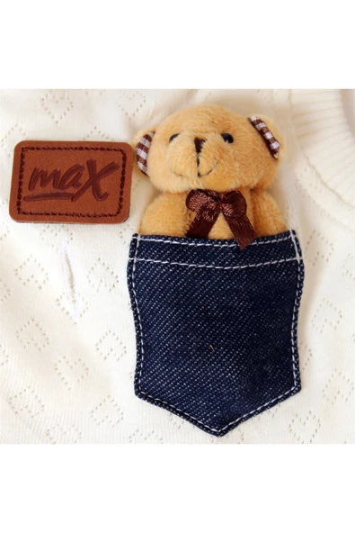 MAXSTYLESPET Pet Ayıcık Elbise - Lacivert Köpek Ve Kedi Kıyafeti - Resim 4