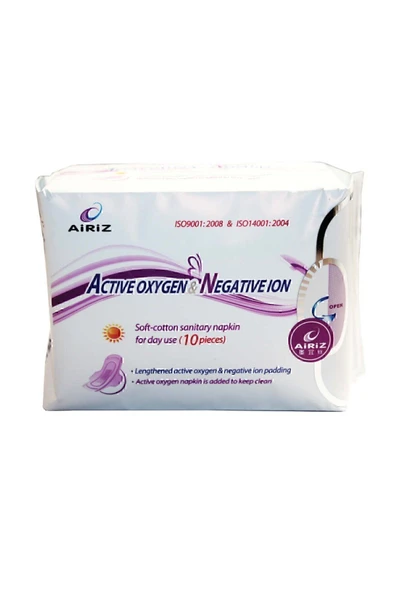 Tiens Airiz Hijyenik Kadın Pedi Gündüz paket 10'lu ürün görseli