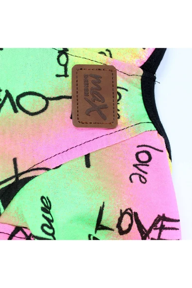 MAXSTYLESPET Pet Tshirt Kedi Köpek Kıyafeti - Love Tişört - Küçük, Orta, Büyük Irk - Resim 5