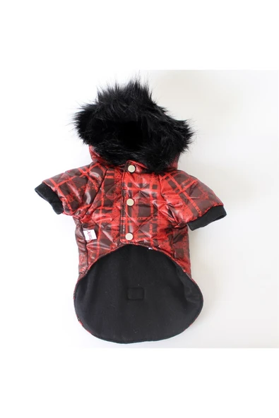 MAXSTYLESPET Pet Mont Ekose Desenli Köpek Kedi Kıyafeti - 3