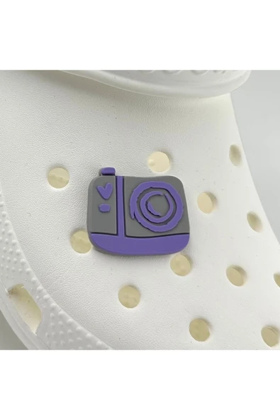 Crocs Terlik Süsü ve Aksesuarı , Çanta Süsü – Jibbitz 3D Büyük Boy Stich Foroğraf Makinaso Figür Aksesuar ürün görseli 1