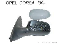 AYNA SOL VM200EHPAL CORSA-C (00-05) KESİK CAM ELEKTRİKLİ PRIMERLİ ISITMALI 1428304 ürün görseli